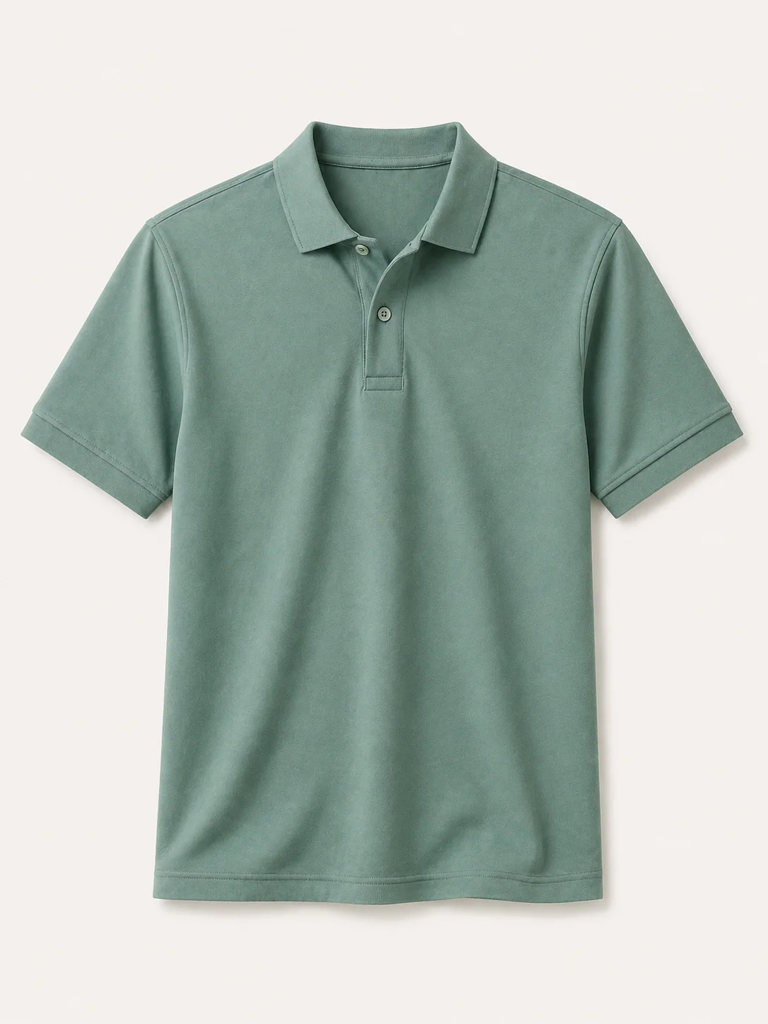 Half Sleeve Polo T-Shirt Green